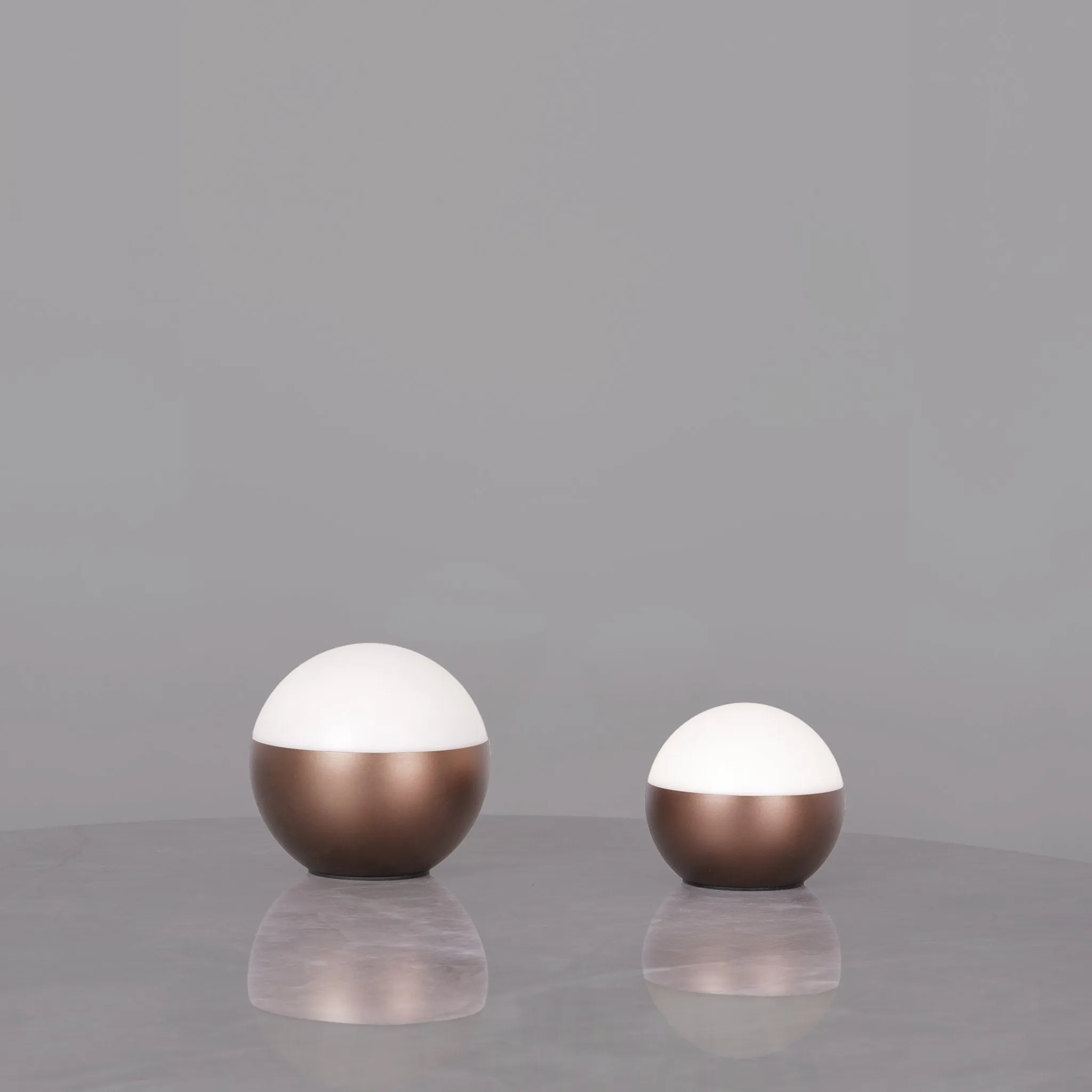 Matrix Table Globes • Bronze • 2 Pack