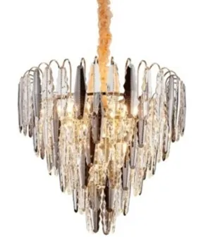 Matterhorn Classic Crystal Glass Chandelier Light