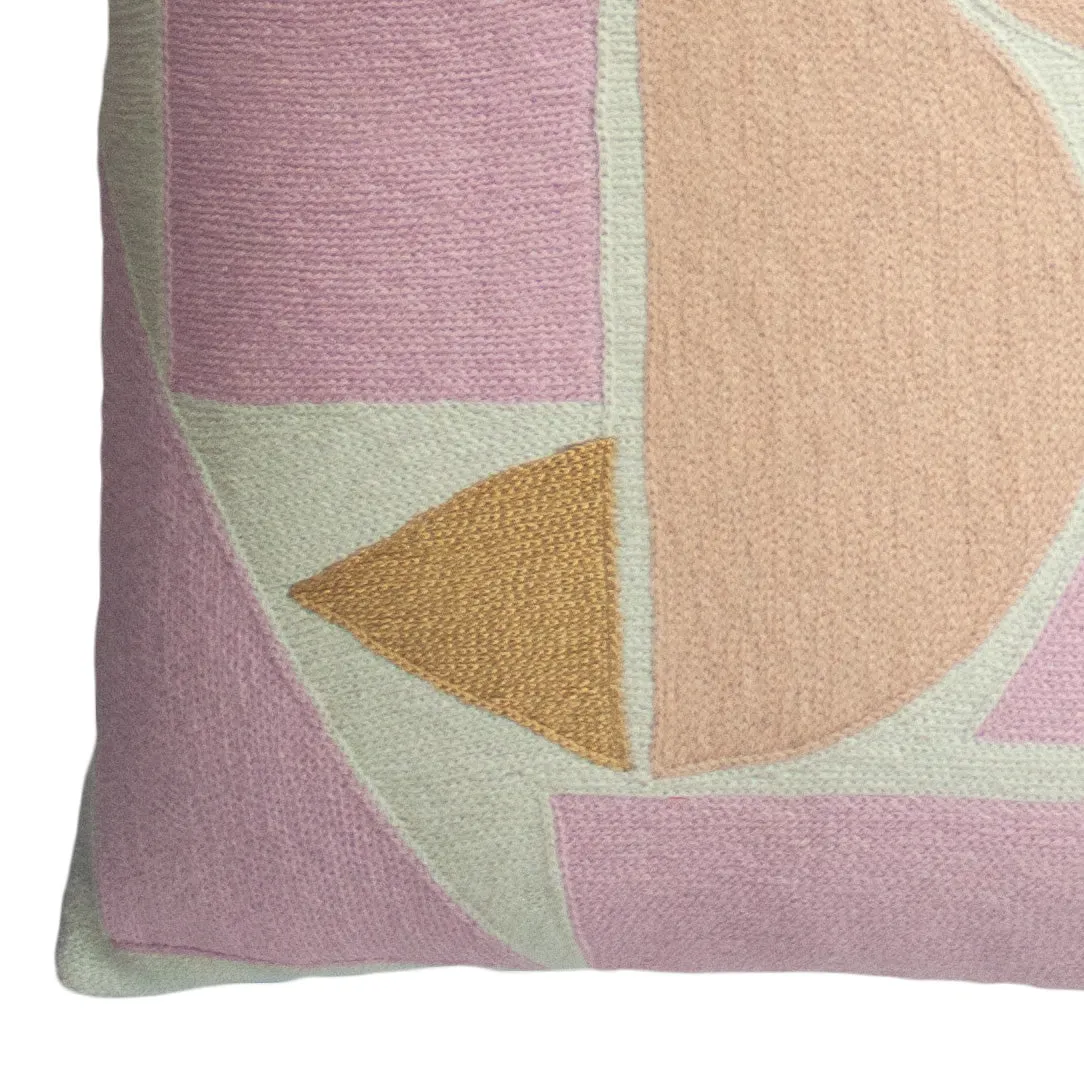 MELANIE BLUSH FLOOR PILLOW