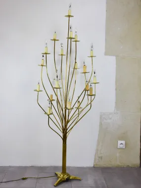 Mid-century floor lamp - tree with 20 lights