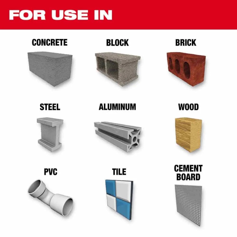 Milwaukee 48-20-8882 5/32" x 4" x 6" SHOCKWAVE Impact Duty Carbide Multi-Material Drill Bit