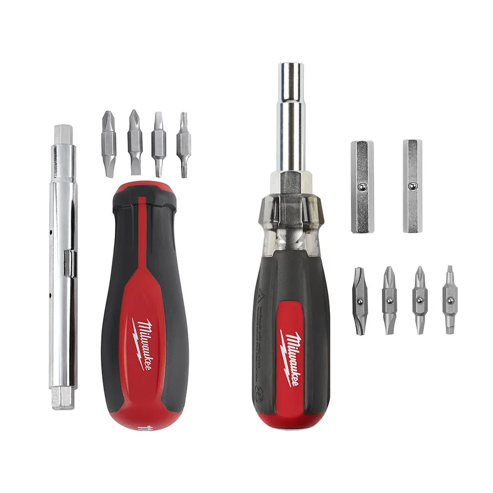 Milwaukee 48-22-2880 13-in-1 Cushion-Grip Screwdriver with ECX