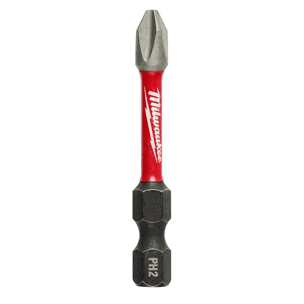 Milwaukee SHOCKWAVE 2" Impact PH2 Power Bits - 25/Pack