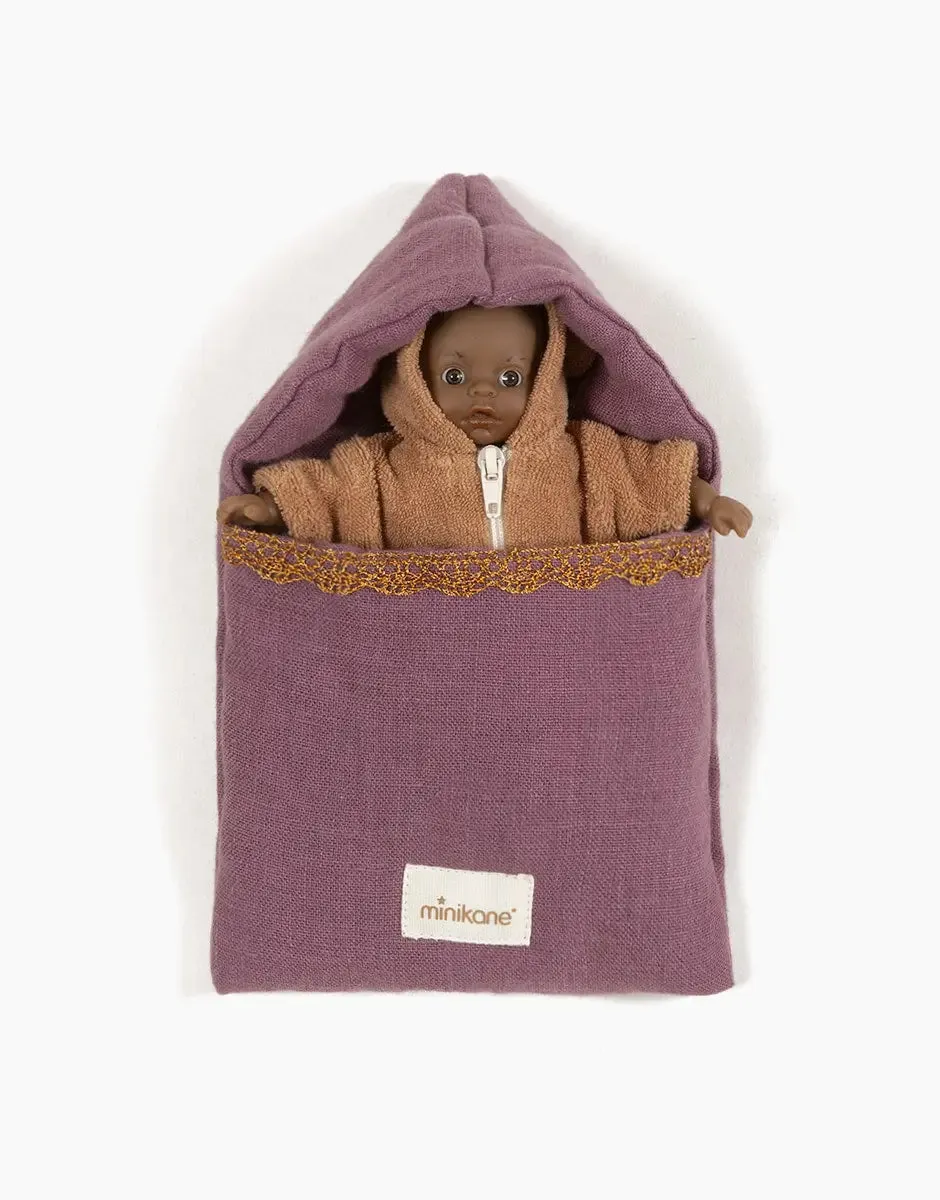 Minikane Cotton Linen Mini Baby Doll Nest