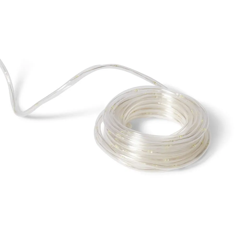 Mirabella Christmas Solar Powered Cool White LED 6m Rope Light