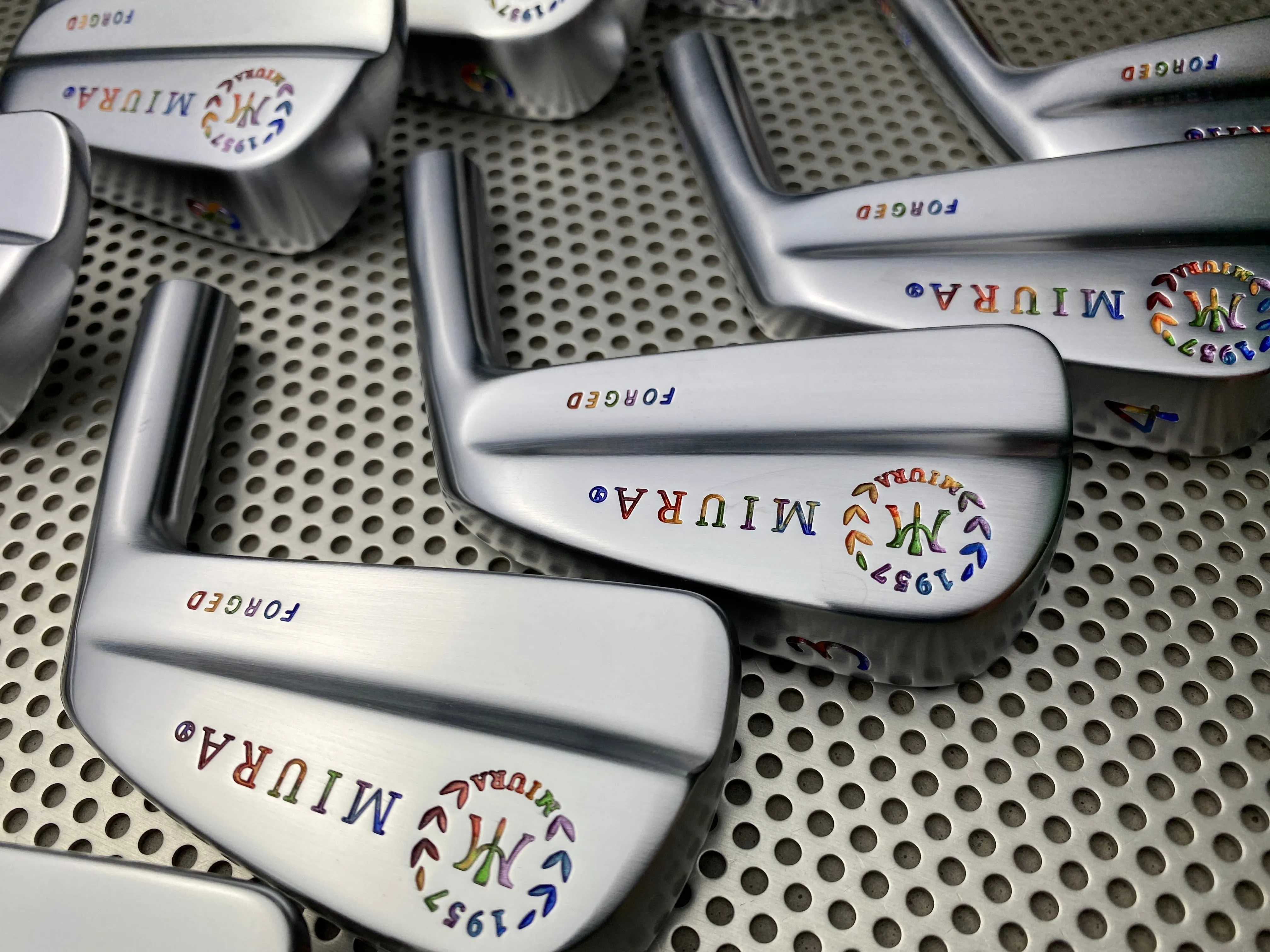 Miura Golf Irons Baby Blades #2 to #PW Chromatic Paint Fill