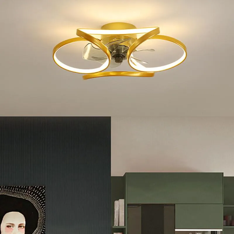 Modern Invisible Fan Ceiling Light