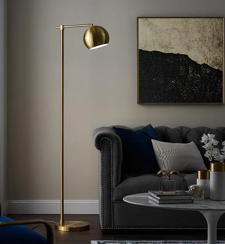 Modern Orb Floor Lamp