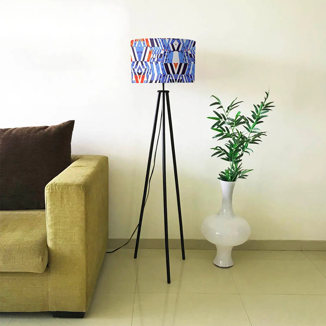 Modern Tripod Floor Lamp Standing Light for Bedroom