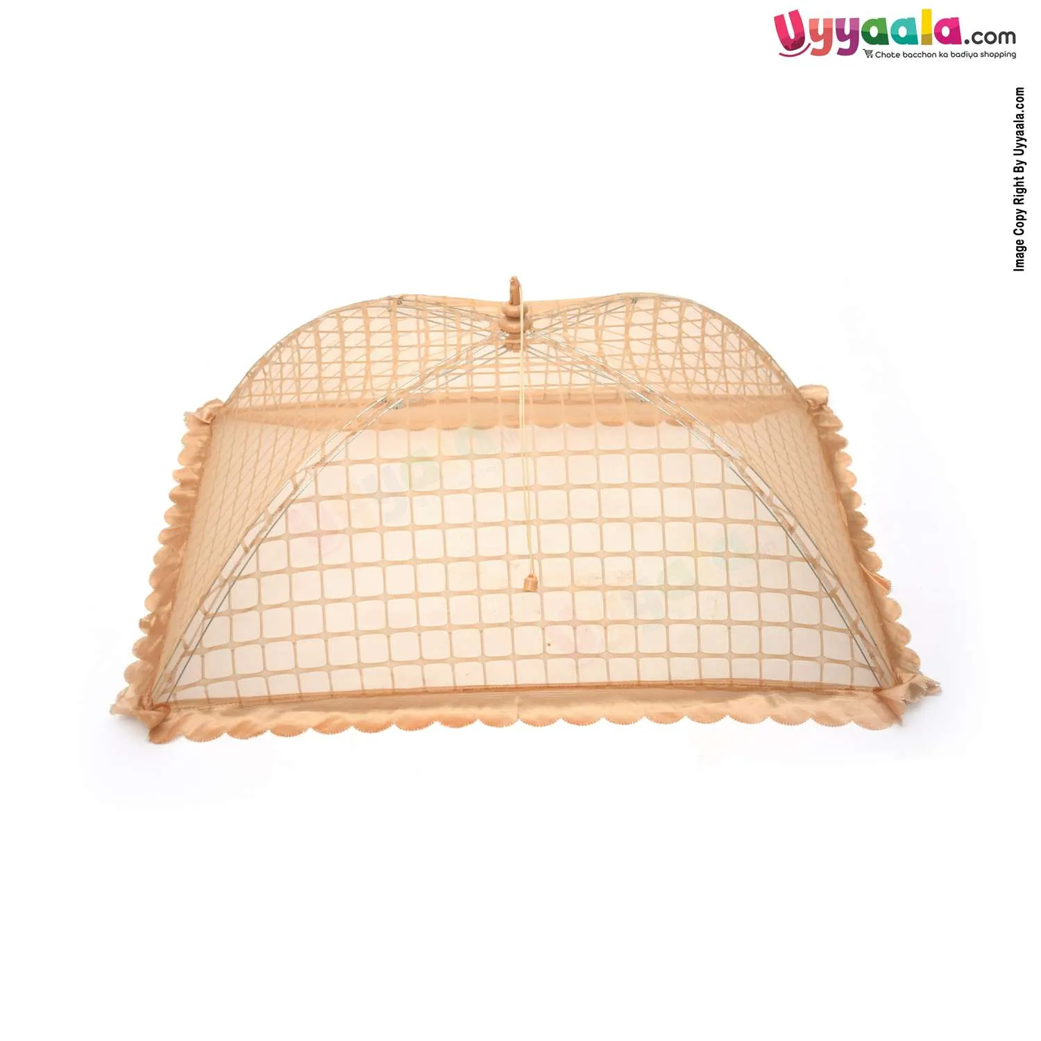 Mosquito Net For Babies, Square - Brown