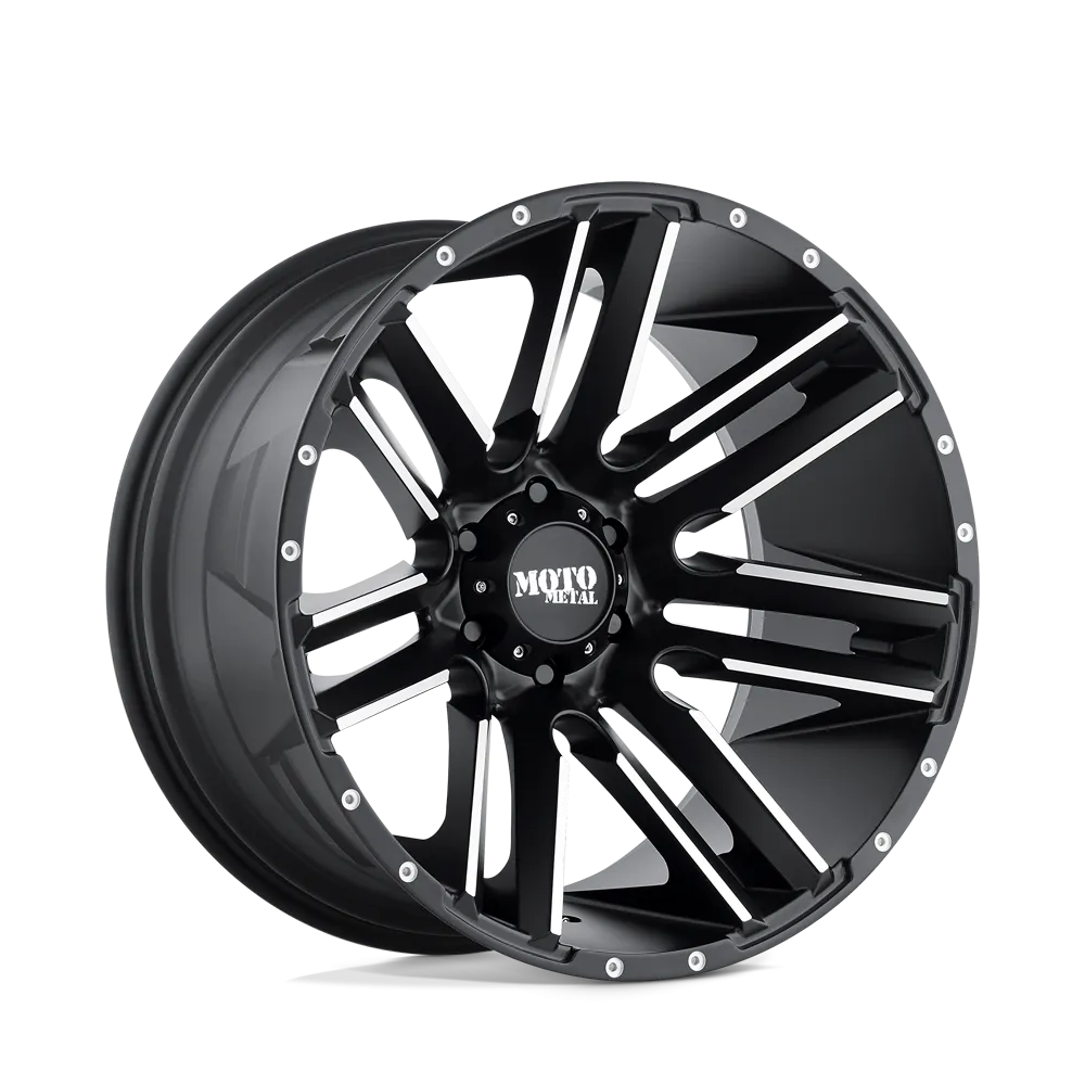 Moto Metal MO978 Razor 18X10 5X139.7 -24 mm Satin Black Machined