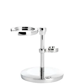 Muhle Razor & Brush Stand Chrome RHMSRSET