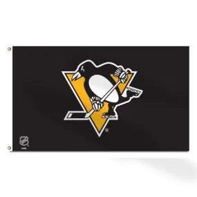 Mustang NHL Pittsburgh Penguins 3 X 5 Primary Banner Flag