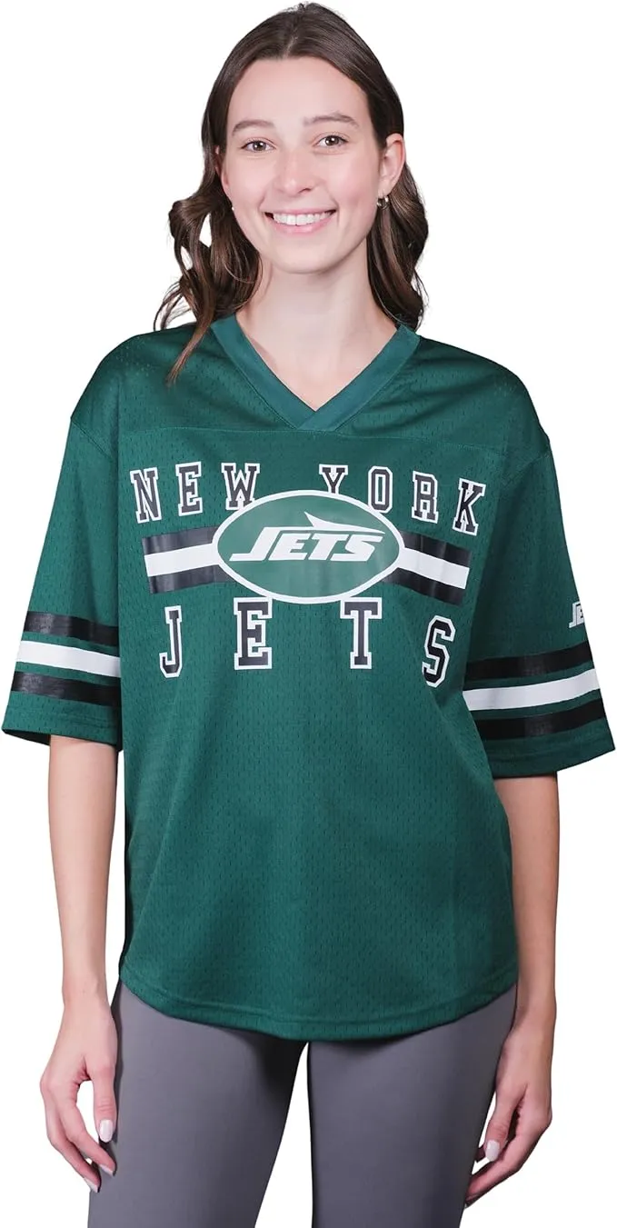 NFL Official Women's Soft Mesh Vintage Gameday Shirt|New York Jets