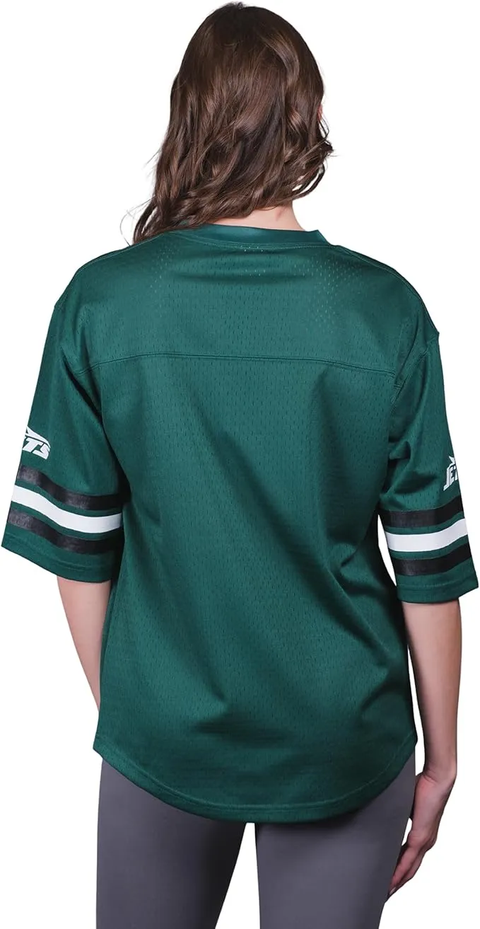 NFL Official Women's Soft Mesh Vintage Gameday Shirt|New York Jets