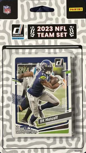 NFL Seattle Seahawks Team Card Set 2023