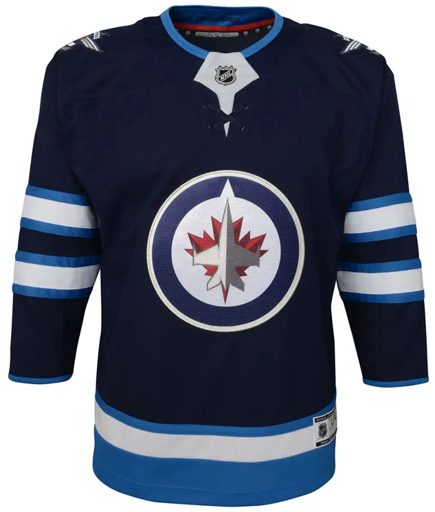 NHL Branded Children's Winnipeg Jets Premier Home Jersey