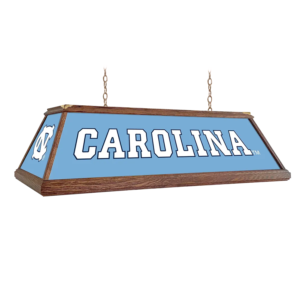 North Carolina Tar Heels: Premium Wood Pool Table Light Carolina Blue