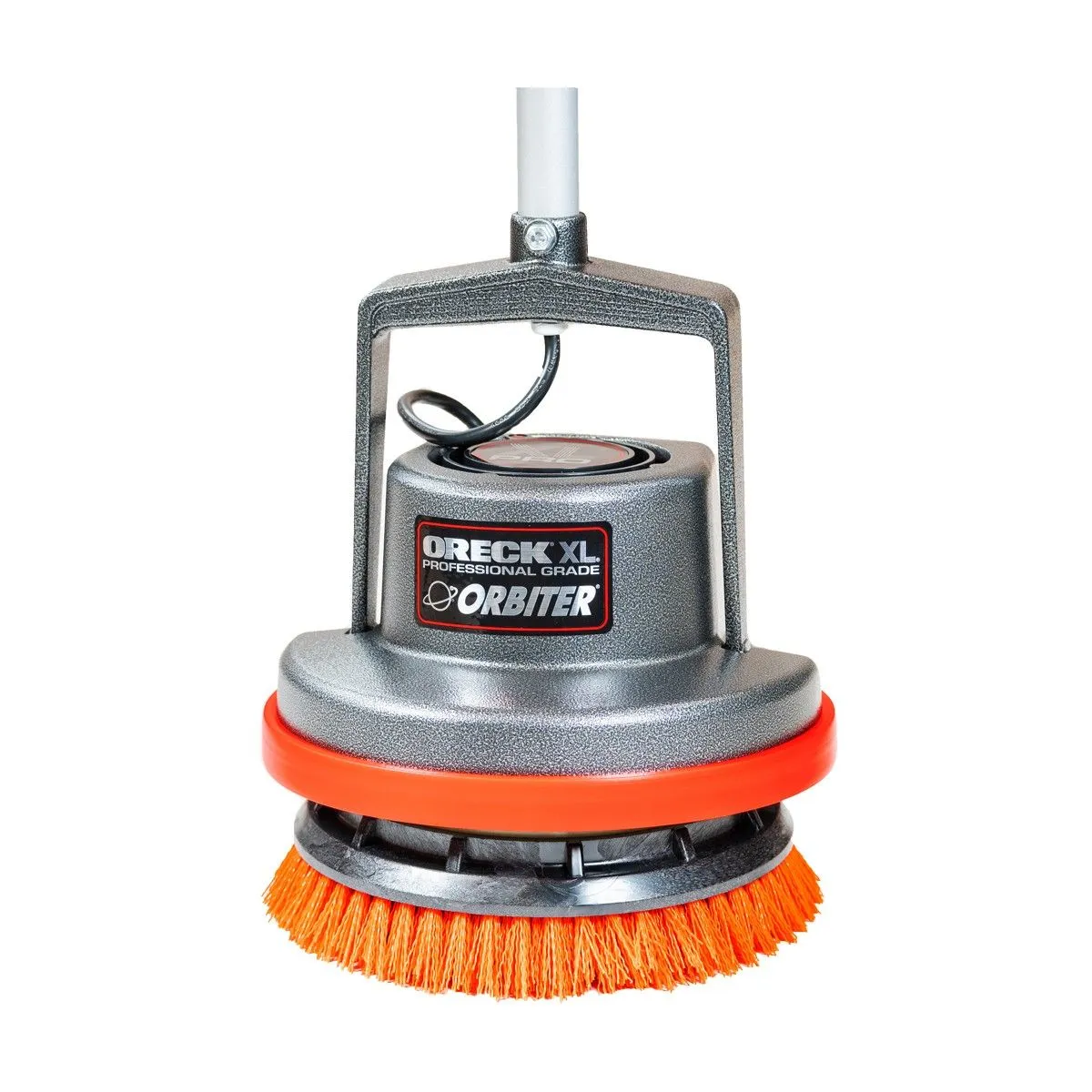 Oreck® Orbiter® 12" Orange Heavy Duty Floor Scrubbing Brush