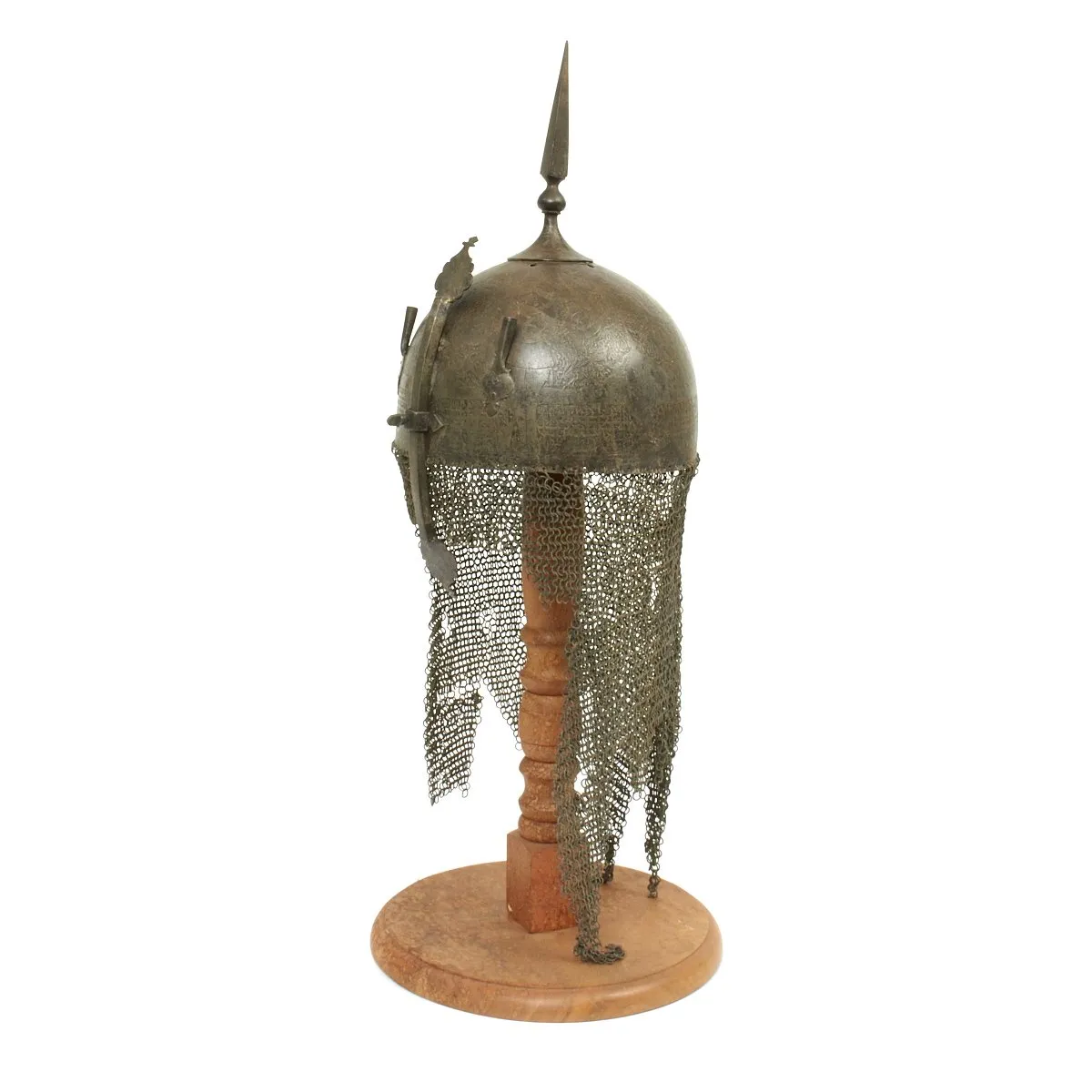 Original 18th/19th Century Persian Kulah Khud Spiked War Helmet circa 1780-1820