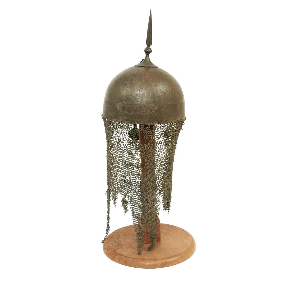 Original 18th/19th Century Persian Kulah Khud Spiked War Helmet circa 1780-1820