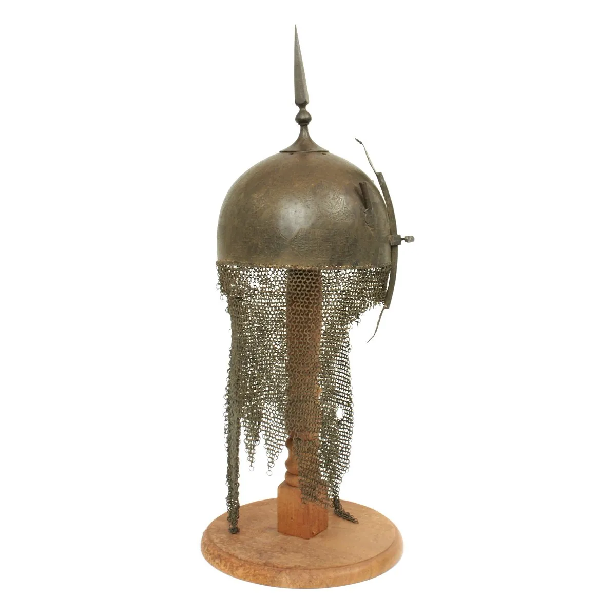 Original 18th/19th Century Persian Kulah Khud Spiked War Helmet circa 1780-1820