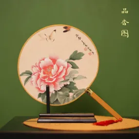 Palace Fan Traditional Craft Fan Chinese Silk Fan 0018