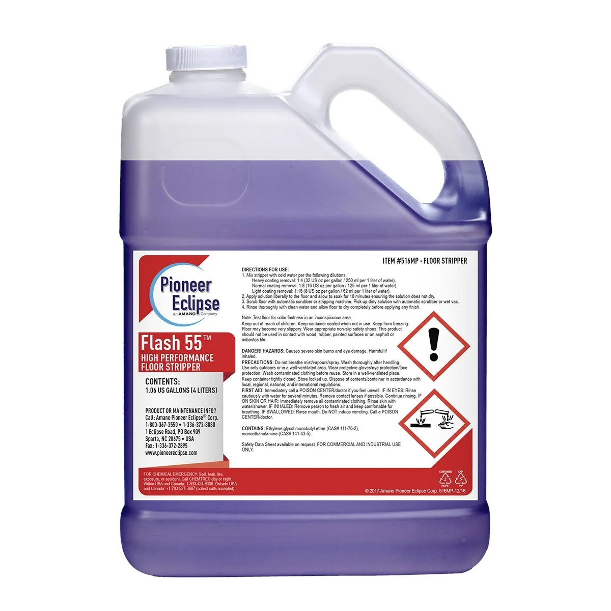 Pioneer Eclipse Flash 55™ Floor Stripper (1 Gallon Bottles) - Case of 4