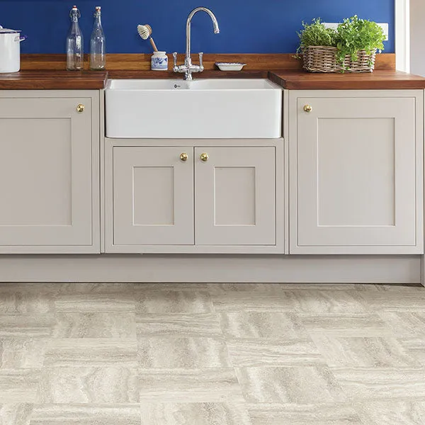 Platinum Peel and Stick Floor Tiles