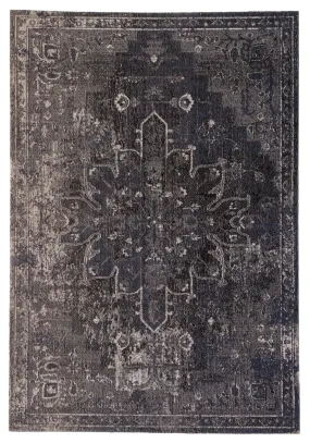 Polaris POL09 Blue/Black Rug