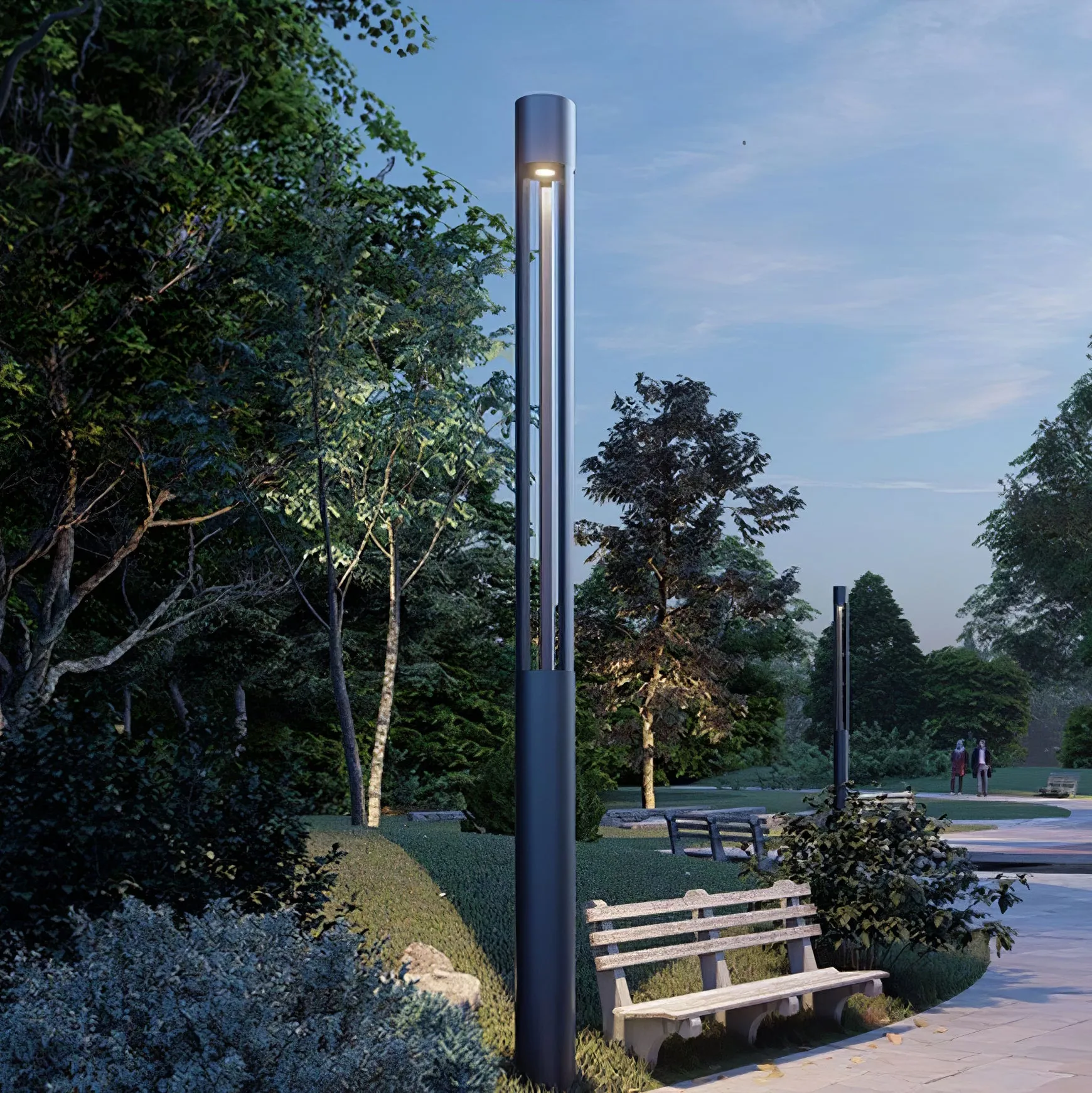 Pole Outdoor Post Garden Light