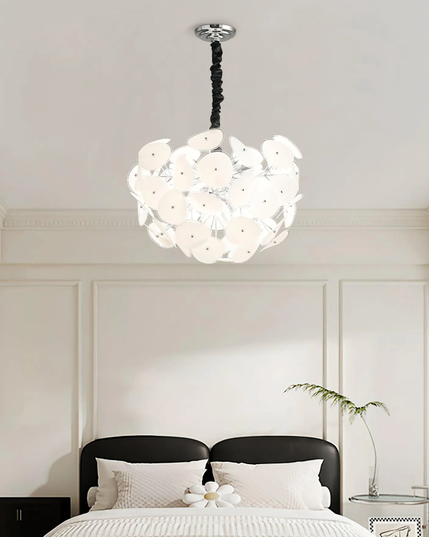 Poppy Glass Chandelier