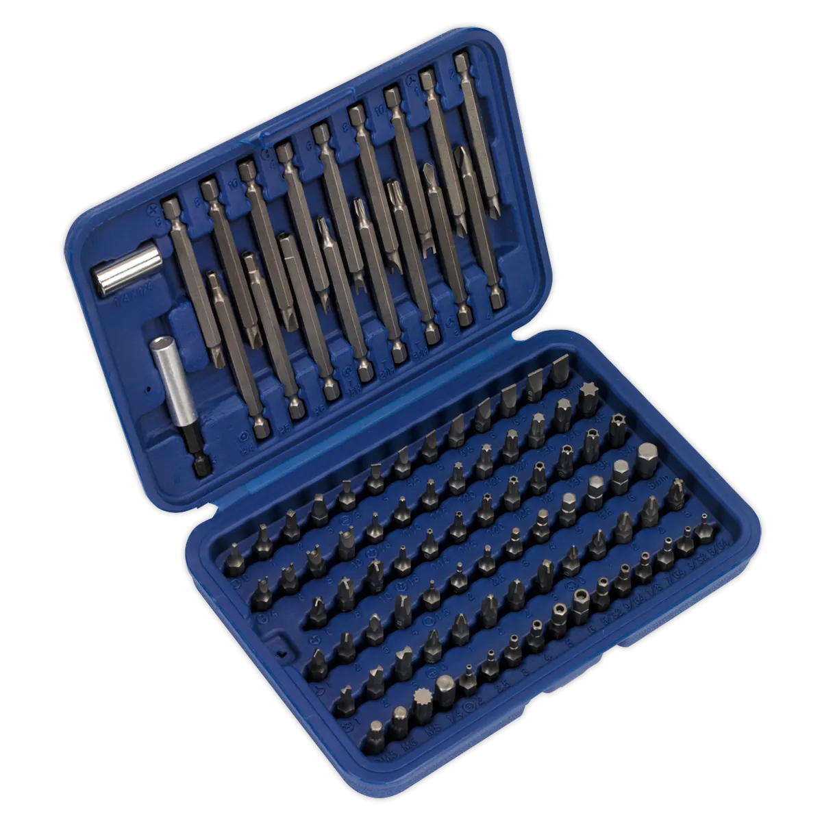 Power Tool/Security Bit Set 99pc Long & Short