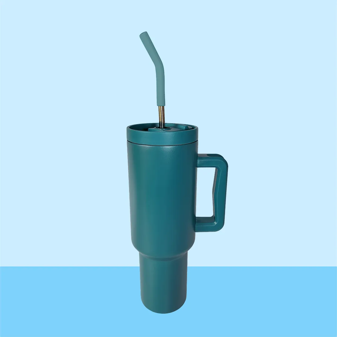 Premium Giant Travel Mug - Teal Green