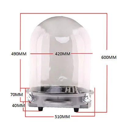 Rain Cover for LED Moving Head with Fan