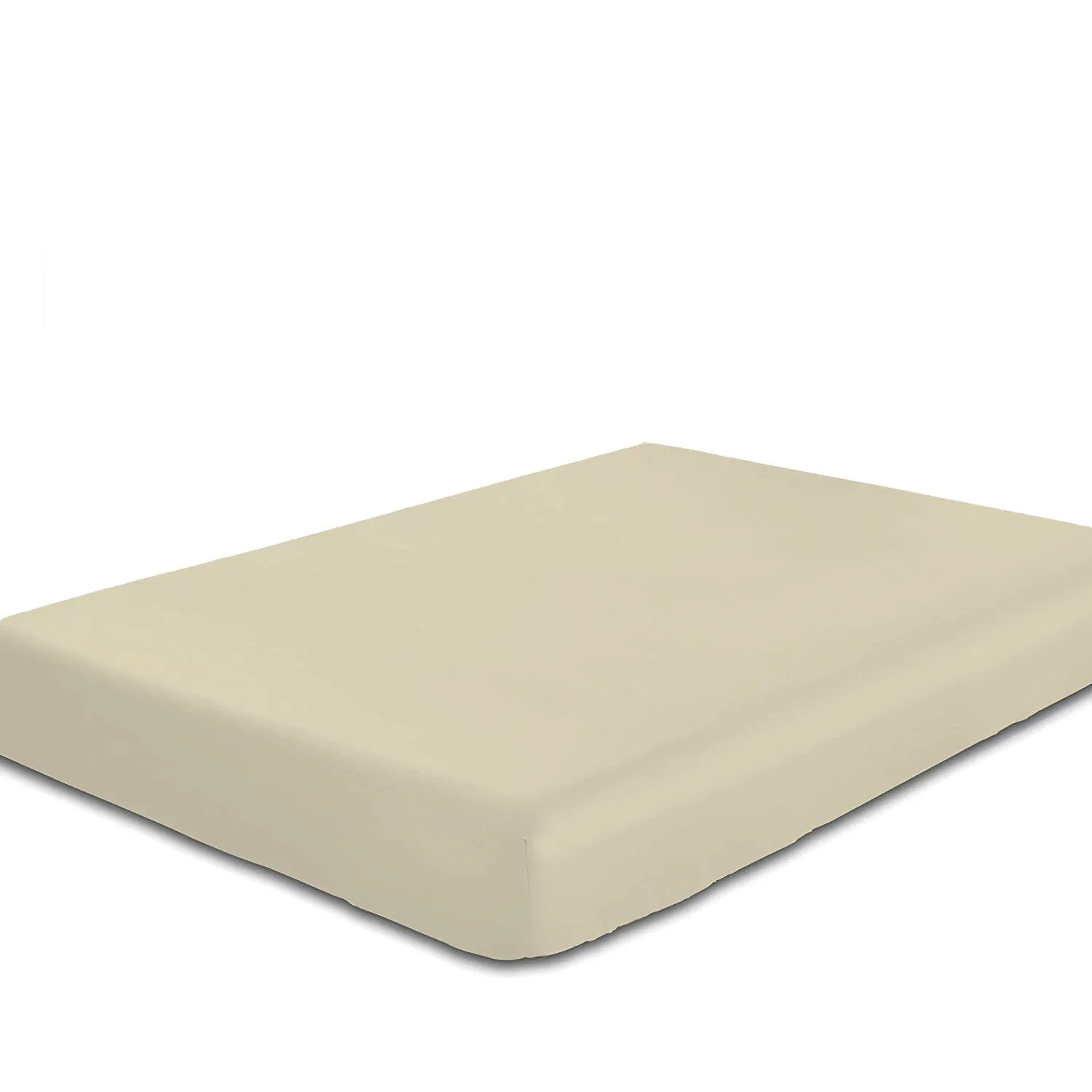 Rest Super Soft Single Flat Sheet 160x220cm-Dk Beige