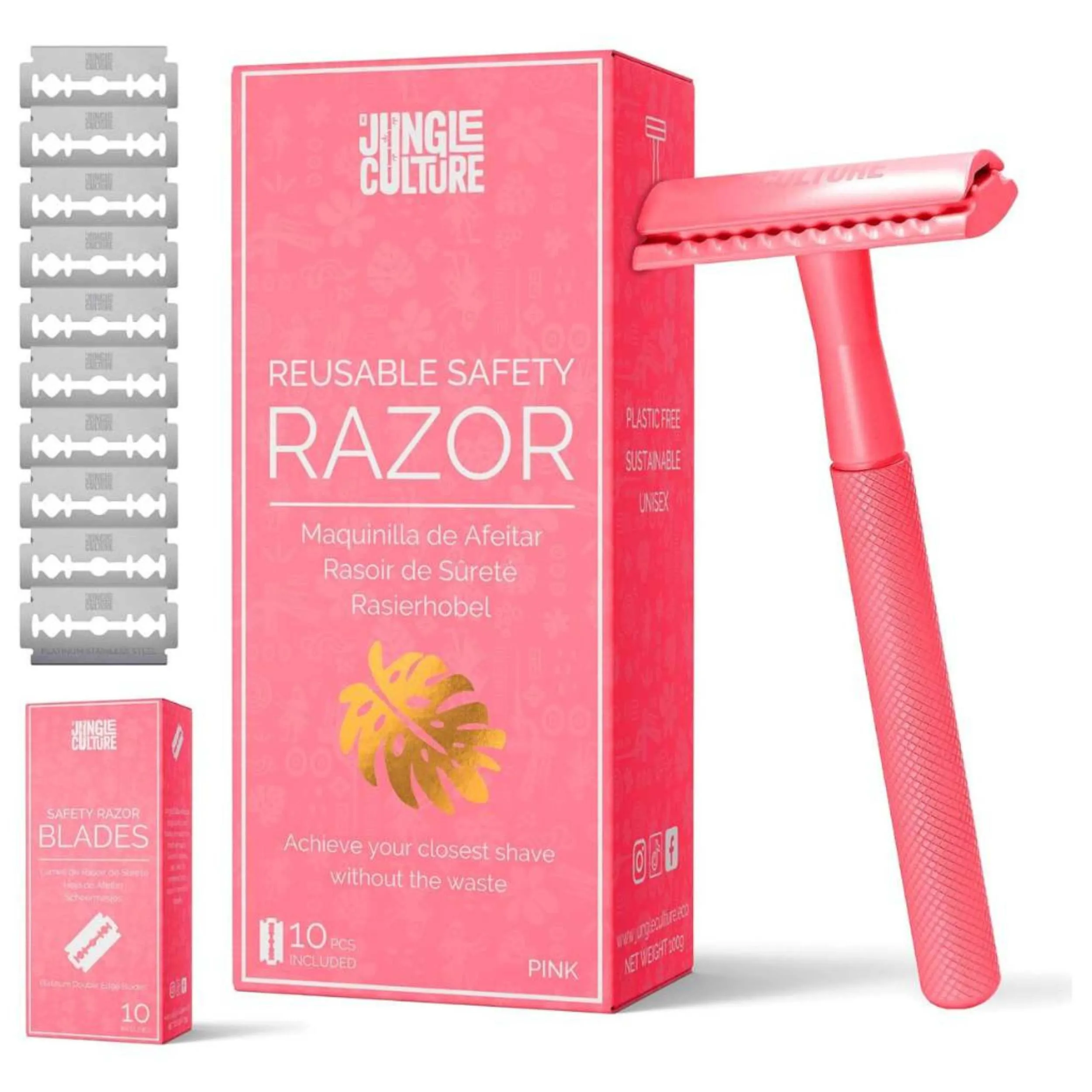 Reusable Safety Razors for Women & Men | Eco-Friendly Metal Razor