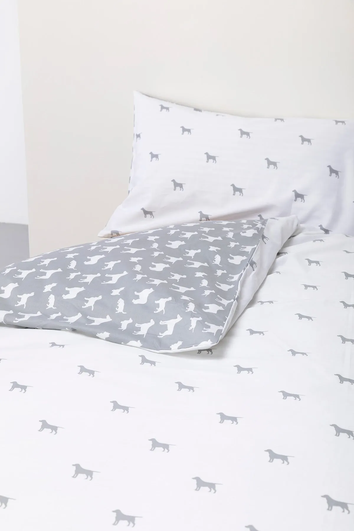 Reversible Single Duvet & Pillow Case Set