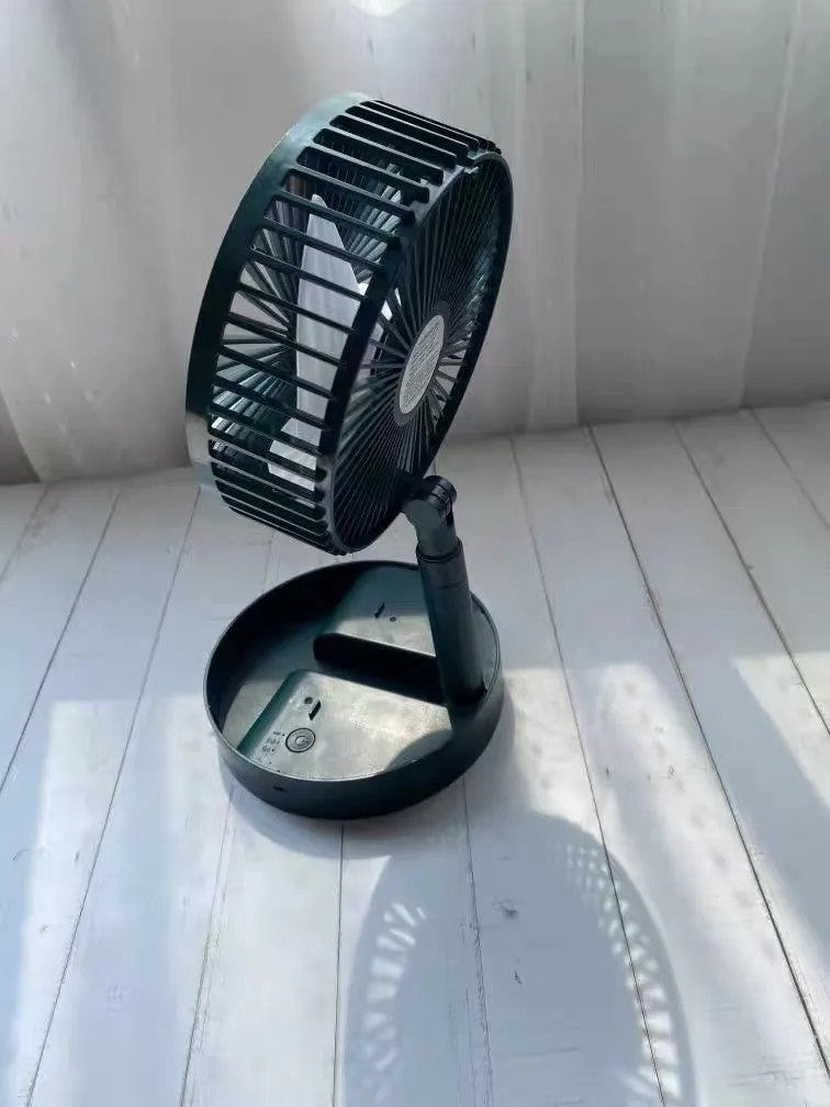 Roravilla electric fan, foldable electric fan, suitable for outdoor travel, etc