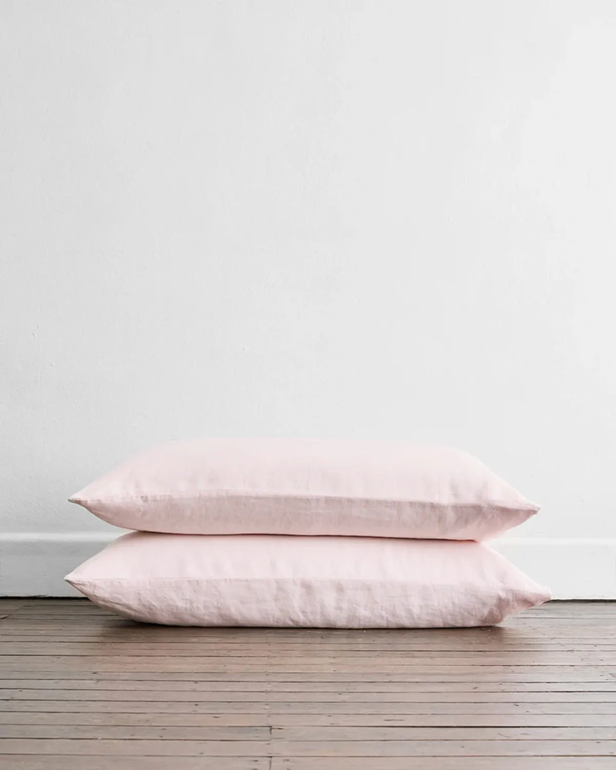 Rosewater 100% Flax Linen King Pillowcases (Set of Two)