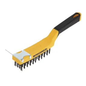 Roughneck Grill Brush With Scraper - GG965