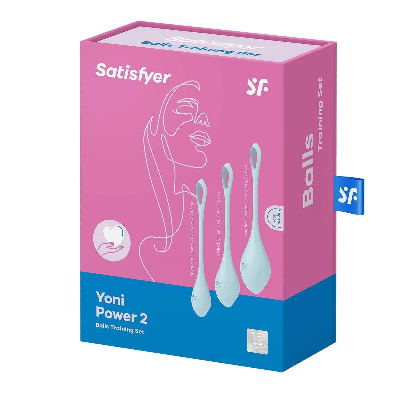 Satisfyer - Yoni Power 2 Silicone Kegel Balls Training Set