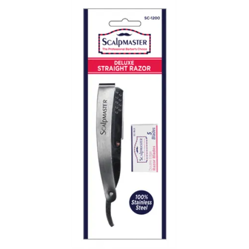 Scalpmaster Deluxe Straight Razor