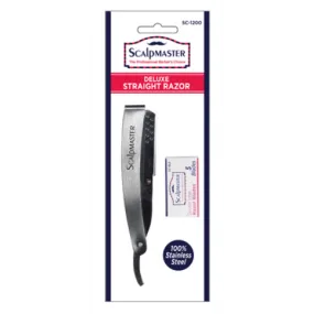 Scalpmaster Deluxe Straight Razor