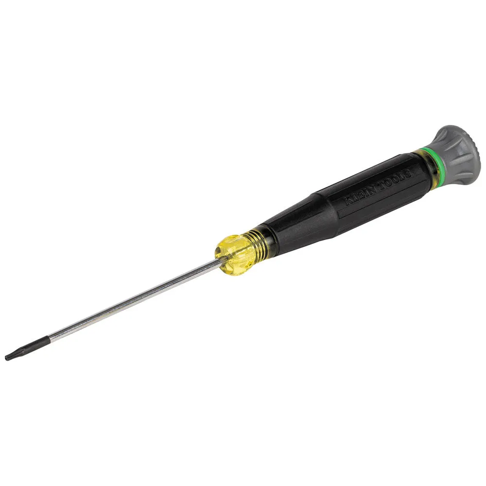 Screwdriver - Klein Tools T6H TORX® Precision Screwdriver, 3-Inch Shank, 6303