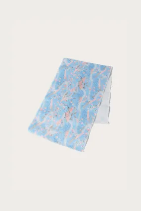 Shirayuki Tenugui Towel - Blue