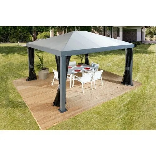 Sojag Gazebo Monteserra Gazebo 10x12 ft. - Light Grey