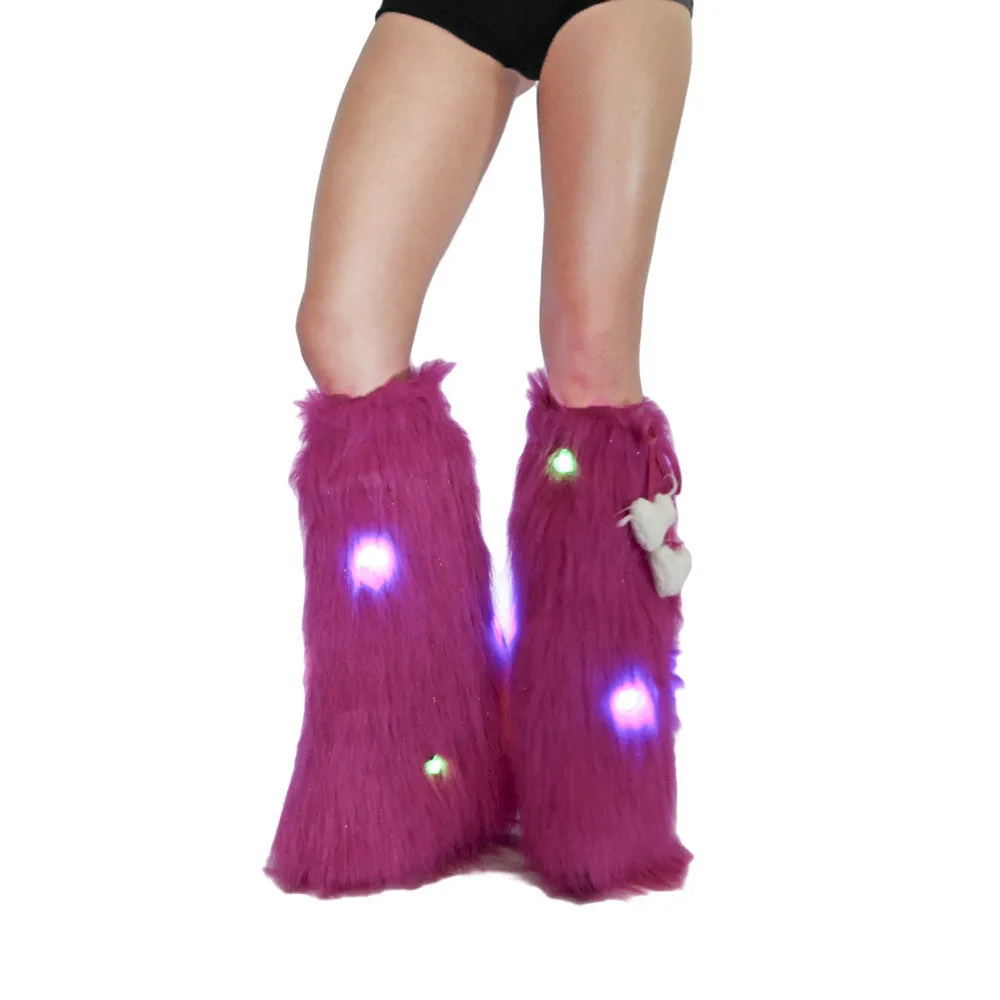 Sparkle Hot Pink LED Fluffies