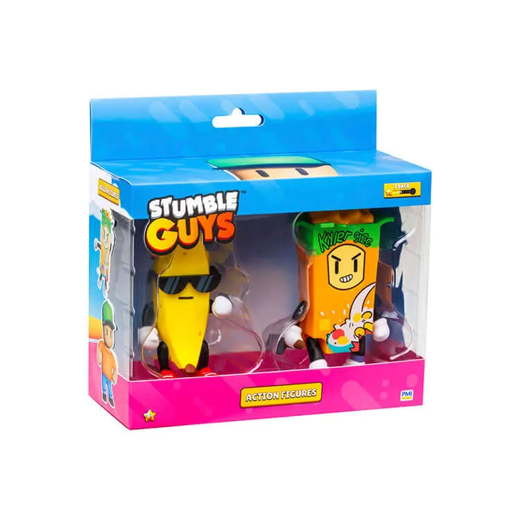 Stumble Guys Action Figures 2PK