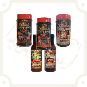 SYD Brisket Competition Pack (5 Pack of 12 oz Rubs plus BBQ Sauces)